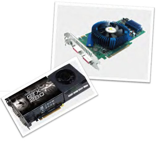 Graphics card visuals