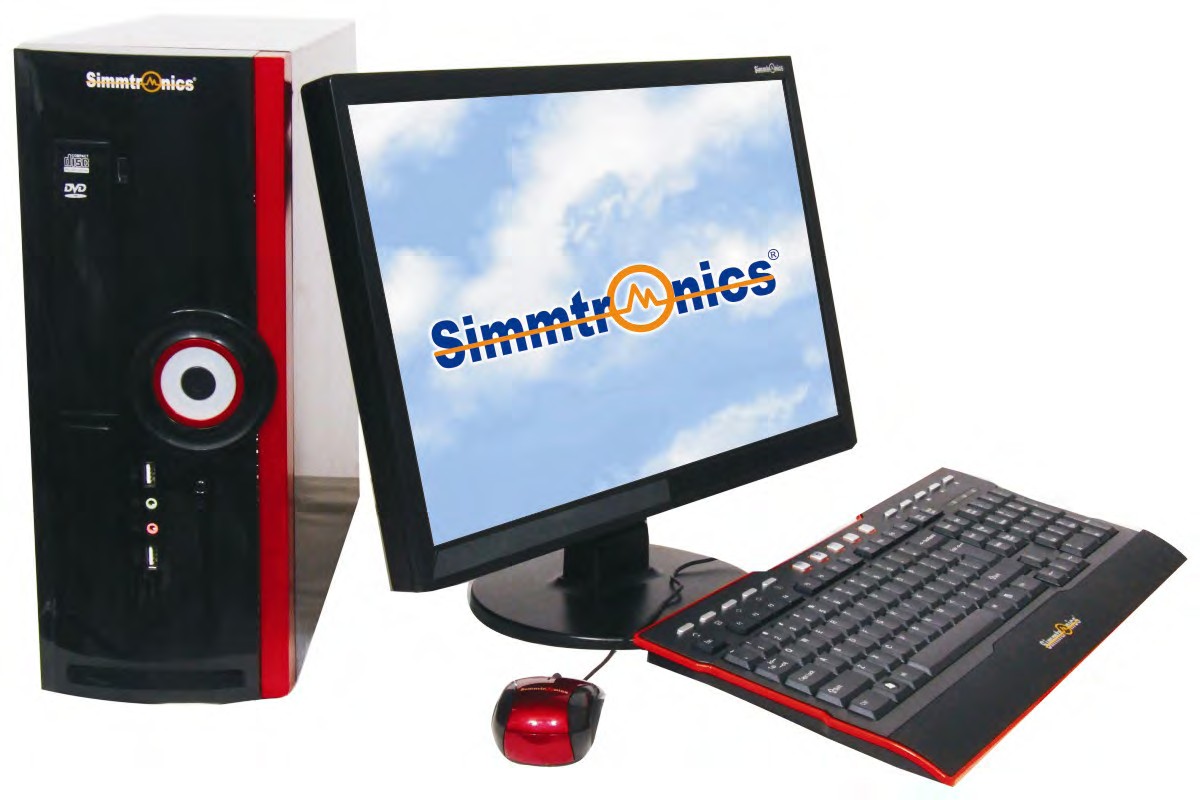 Simmtronics desktop computer system